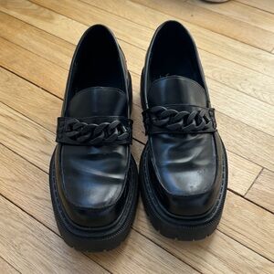 Chunky Black Aldo Loafers